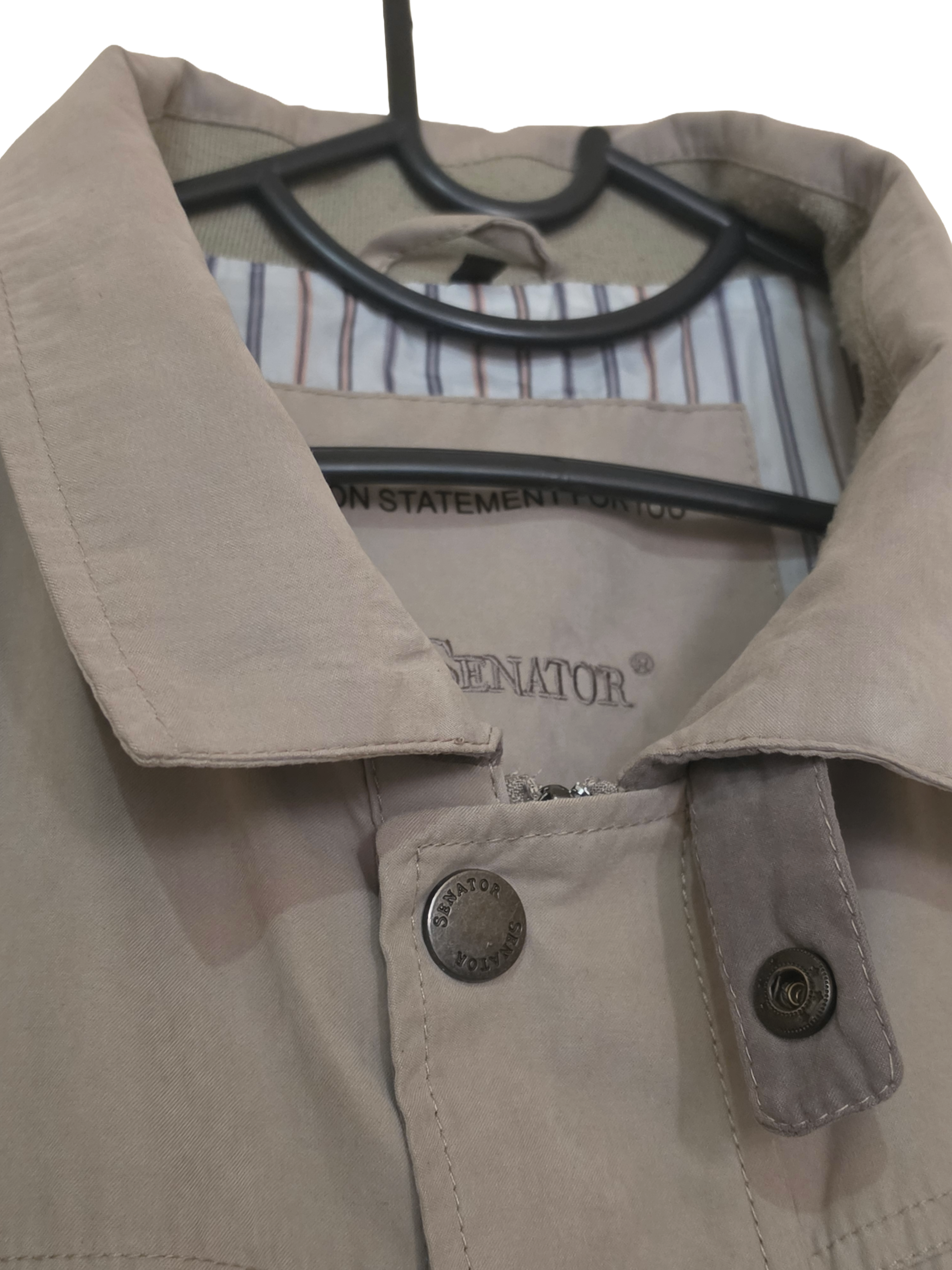 Men's Beige Senator Jacket