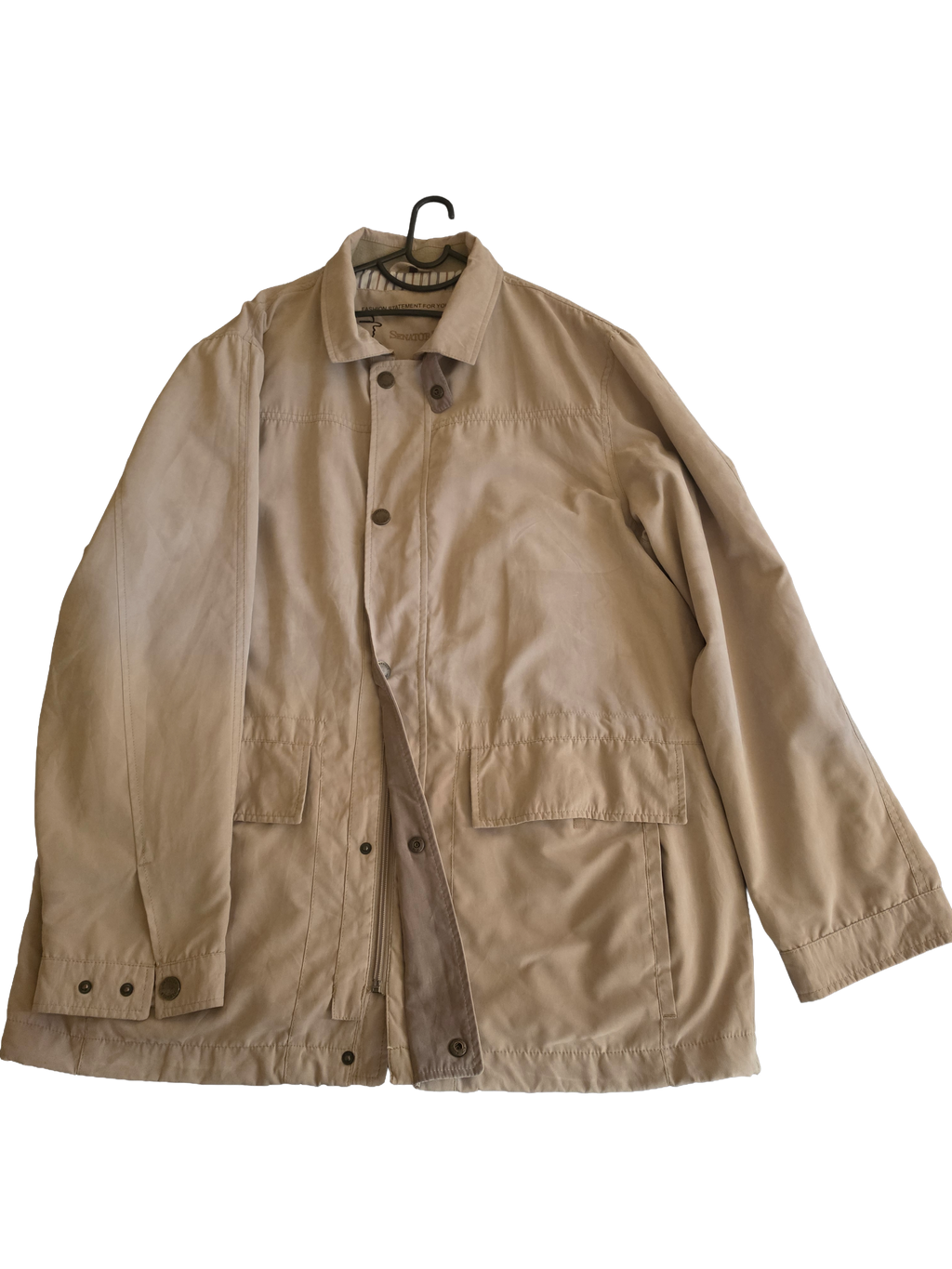 Men's Beige Senator Jacket