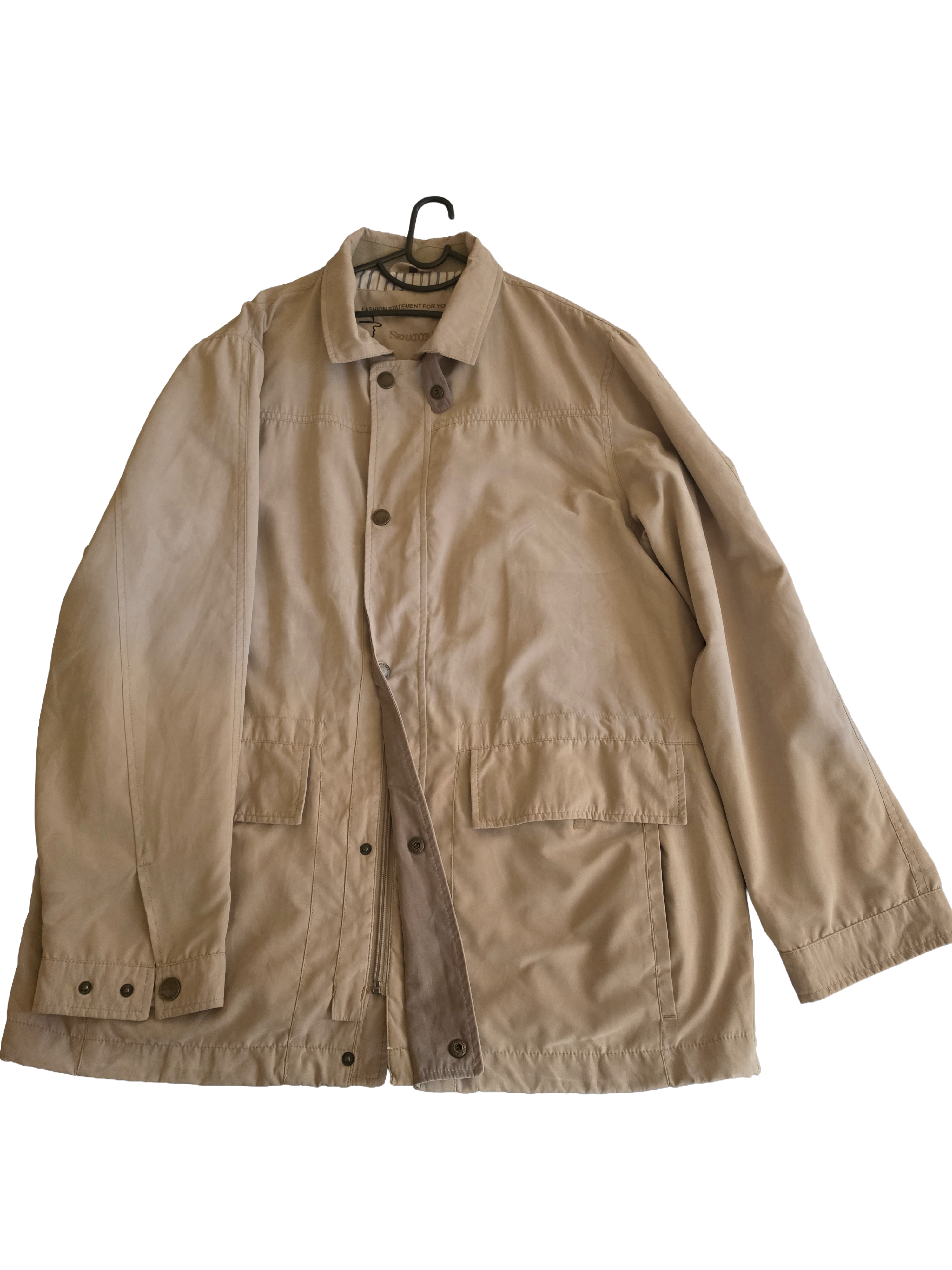Men's Beige Senator Jacket