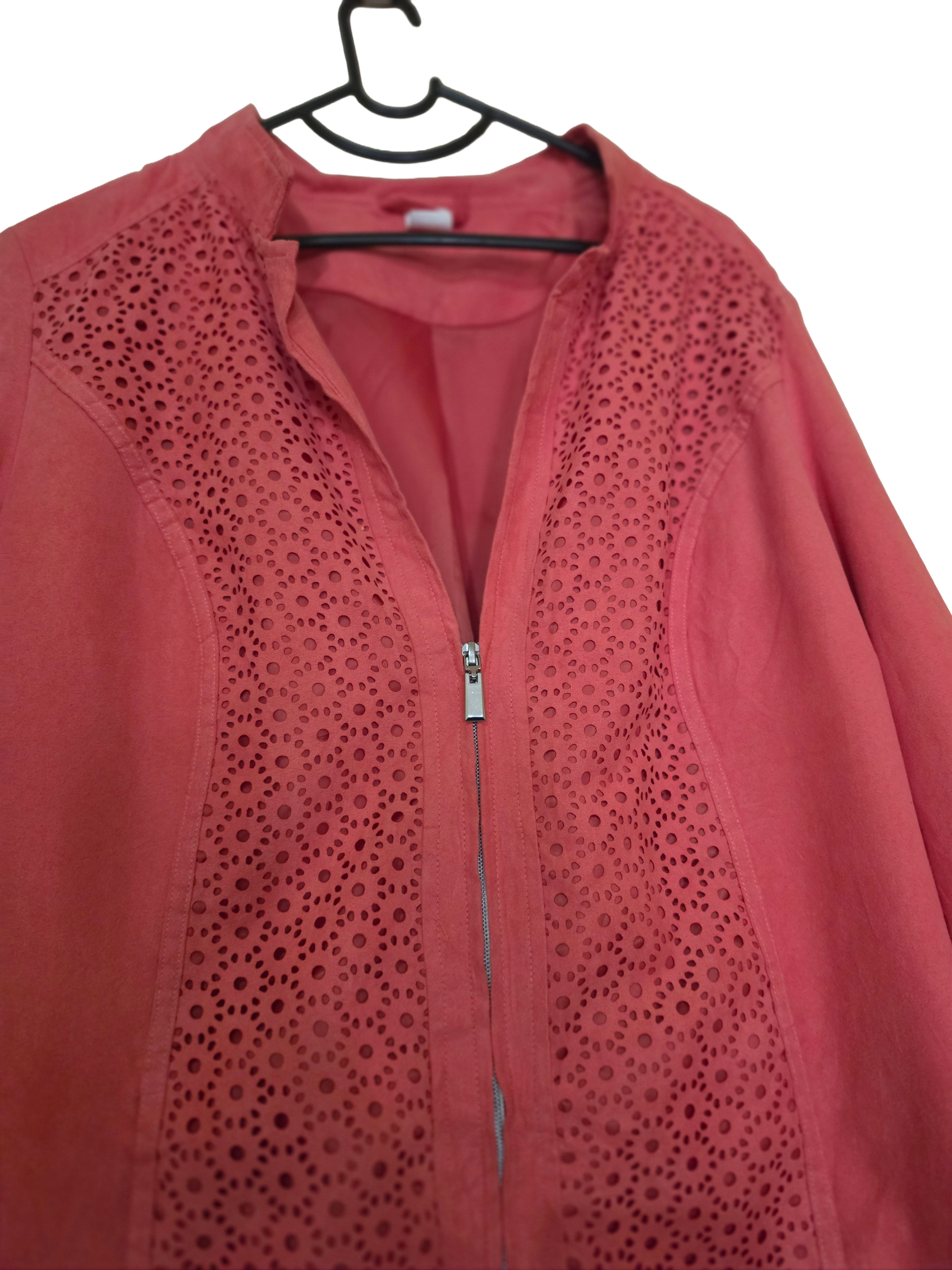 Women's Peach Coral Light Jacket