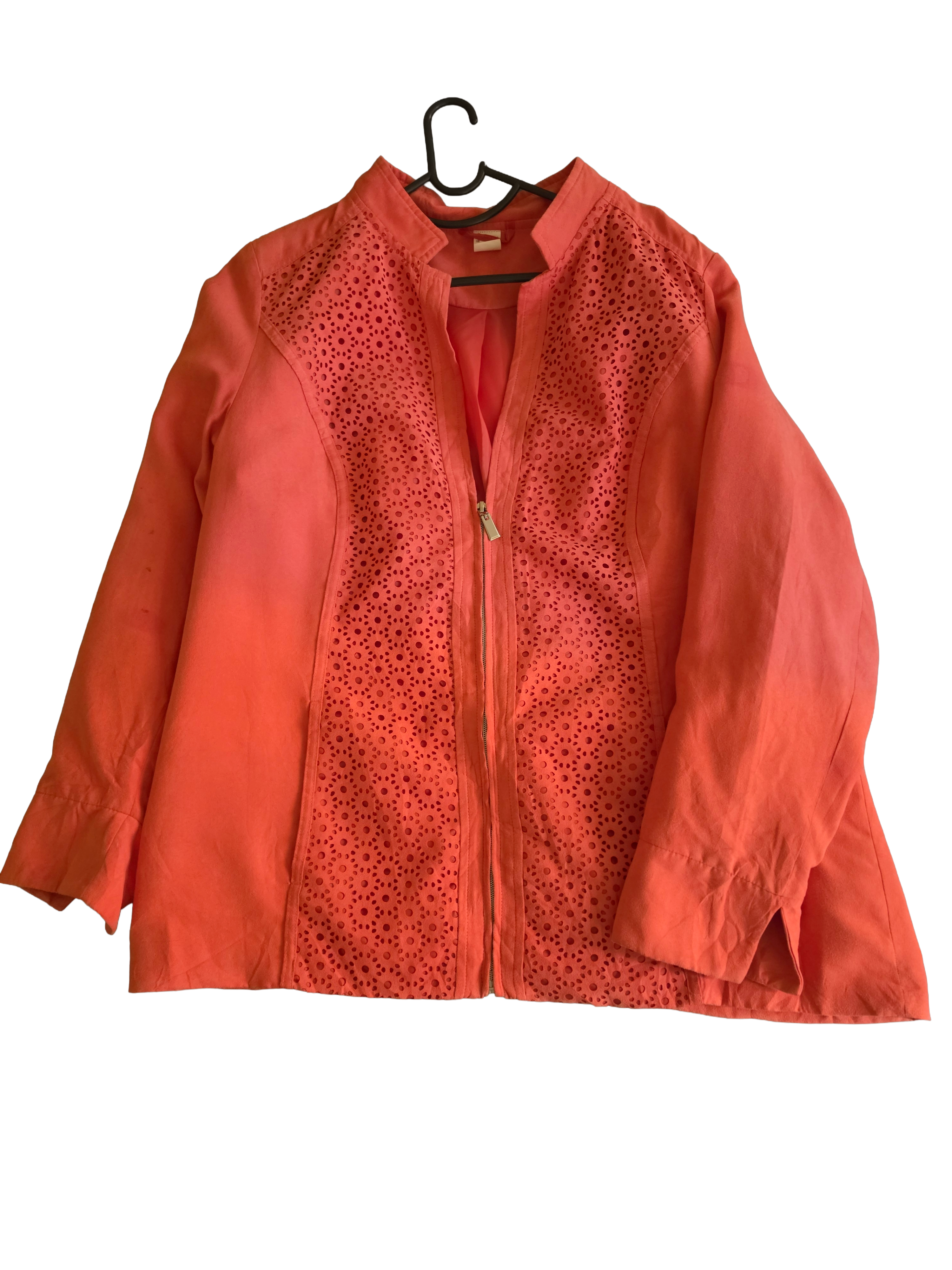 Women's Peach Coral Light Jacket
