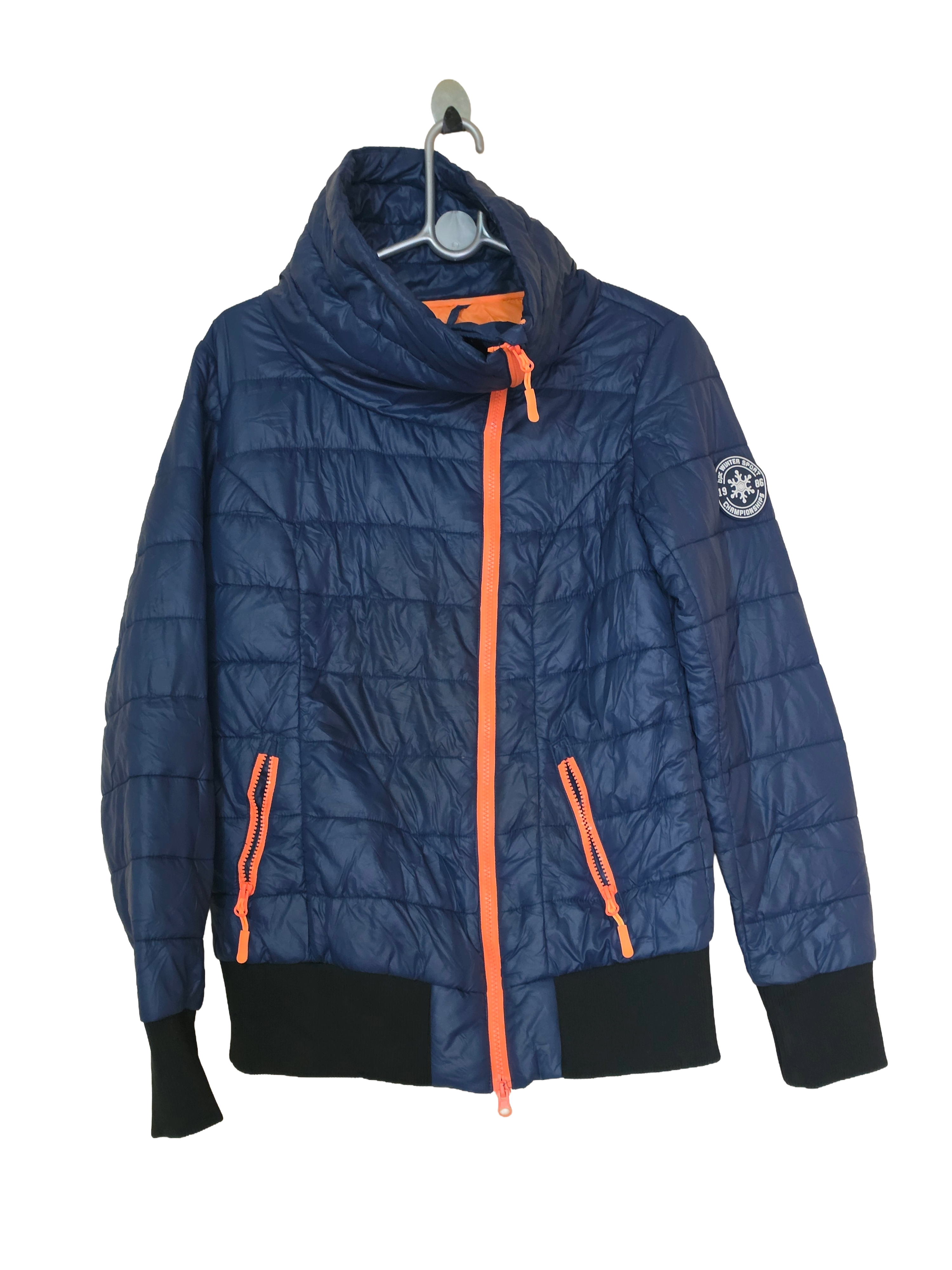 Men's Blue BPC Bonprix Puffer Jacket
