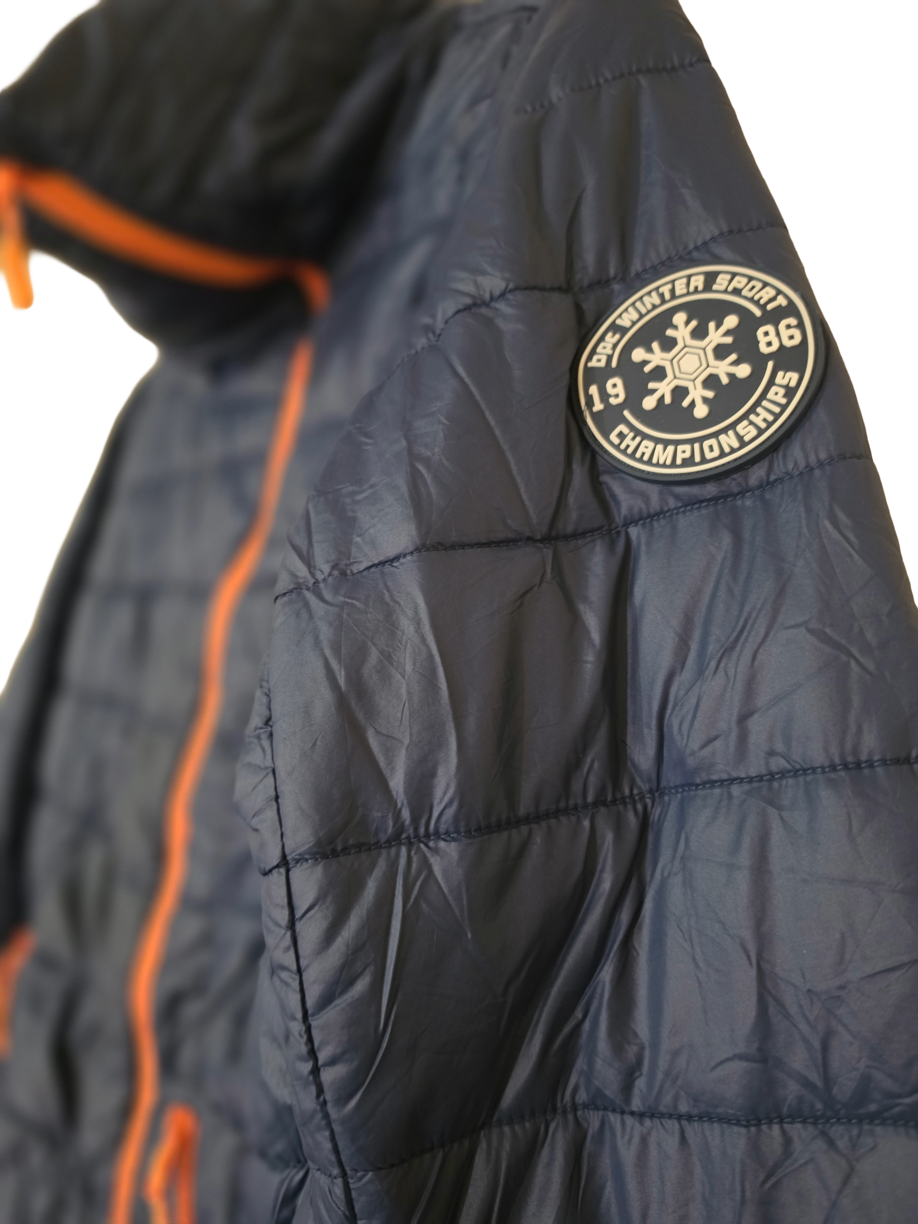 Men's Blue BPC Bonprix Puffer Jacket