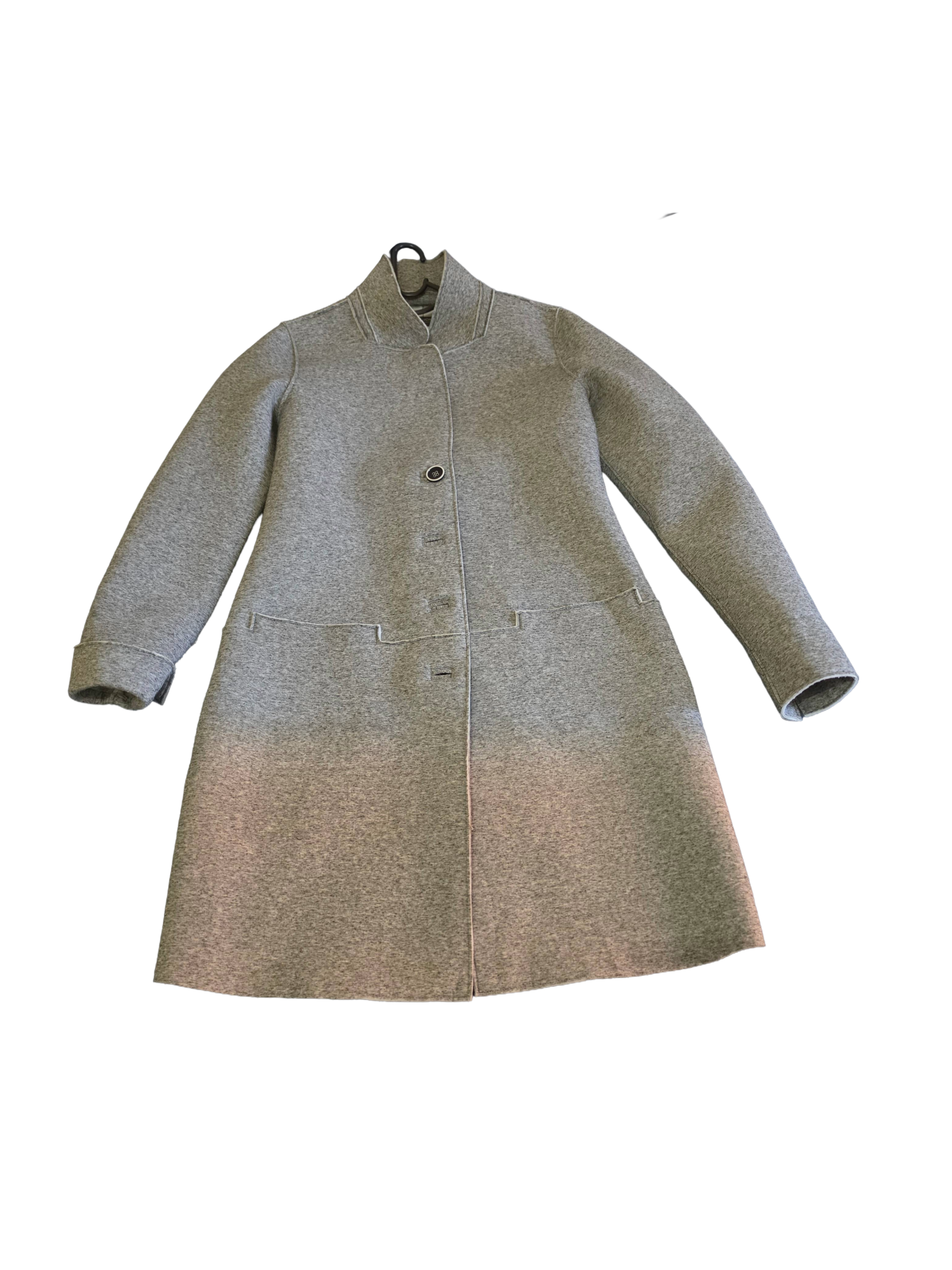Coercion Grey Polyester Coat
